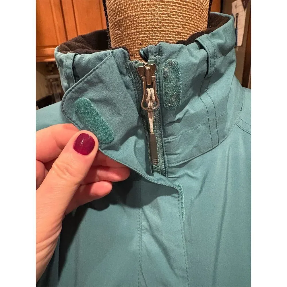 Marmot Women's Greenish Blue Lined Jacket Medium Hooded Casual Fall - Picture 6 of 16